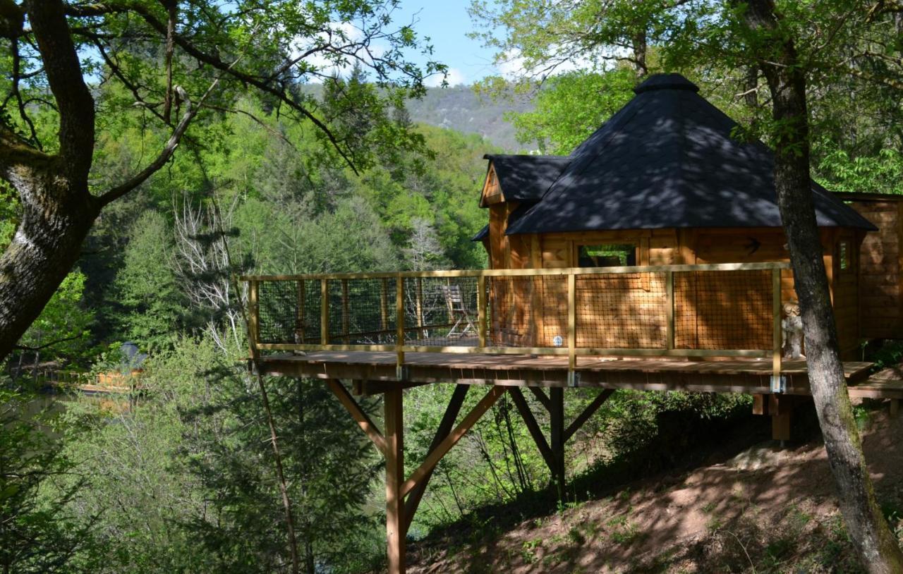 Ma Cabane En Aveyron Conques-en-Rouergue Eksteriør bilde